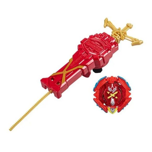 BEYBLADE BURST QUADSTRIKE XCALIUS POWER SPEED LAUNCHER - Picture 3 of 5